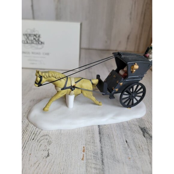 Dept 56‎ 55816 Kings Road cab Heritage Village accessories - Picture 4 of 7